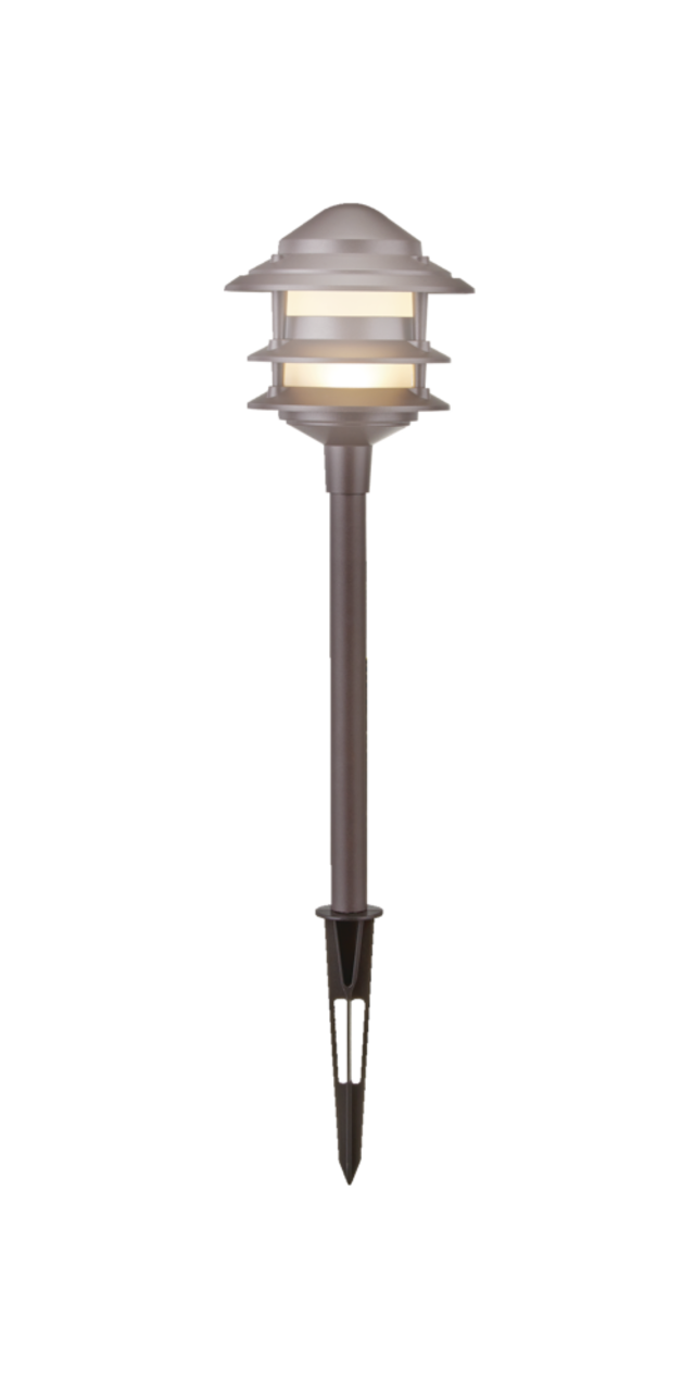 NOMA Low Voltage Warm White LED Outdoor Pathway Stake Light Large