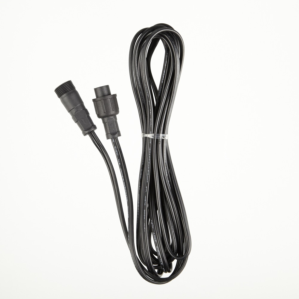 NOMA Low Voltage Outdoor Extension Cord with Connectors, 10ft