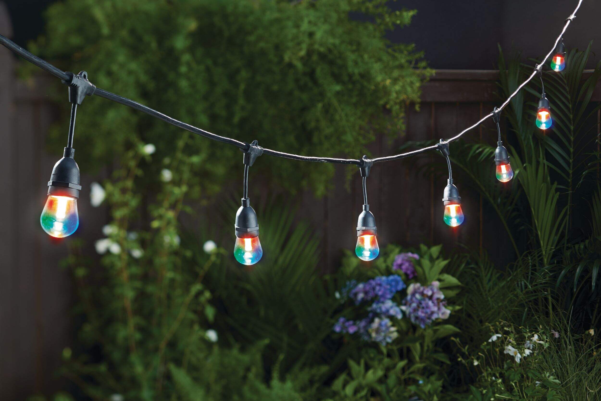 NOMA Indoor/Outdoor LED PlugIn Colour Changing String Lights, 10.8m