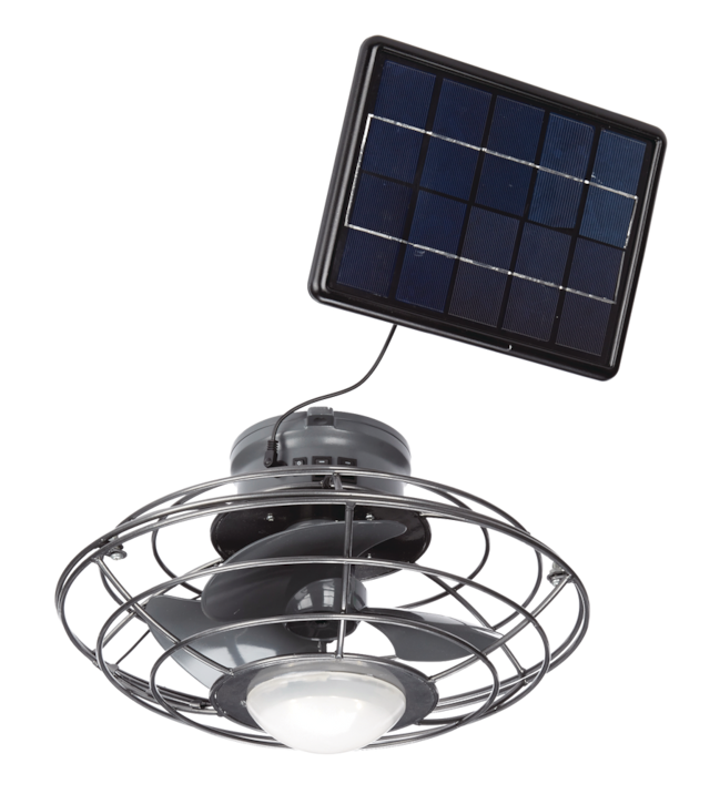 Lumière et ventilateur pour abri de jardin FusionSolar Canadian Tire
