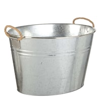 CANVAS Outdoor Oval Galvanized Party Tub, Assorted