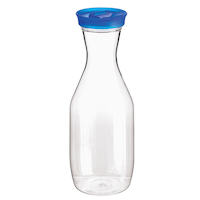 Acrylic Carafe with Coloured Lid
