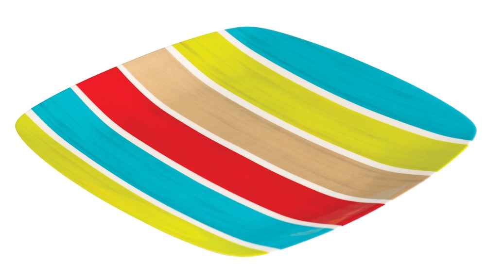 Cabana Stripe Dinner Plate Canadian Tire