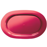 Assiette ovale Liberty