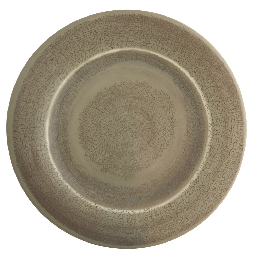 CANVAS Grey Crackle Dinner Plate Canadian Tire