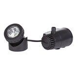 Pond Boss Fountain Pump Plus Light with Low Water Auto Off Feature, 140-gph