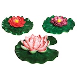 Pond Boss Floating Lily Pad, Variety Pack Composite_or_Mixed