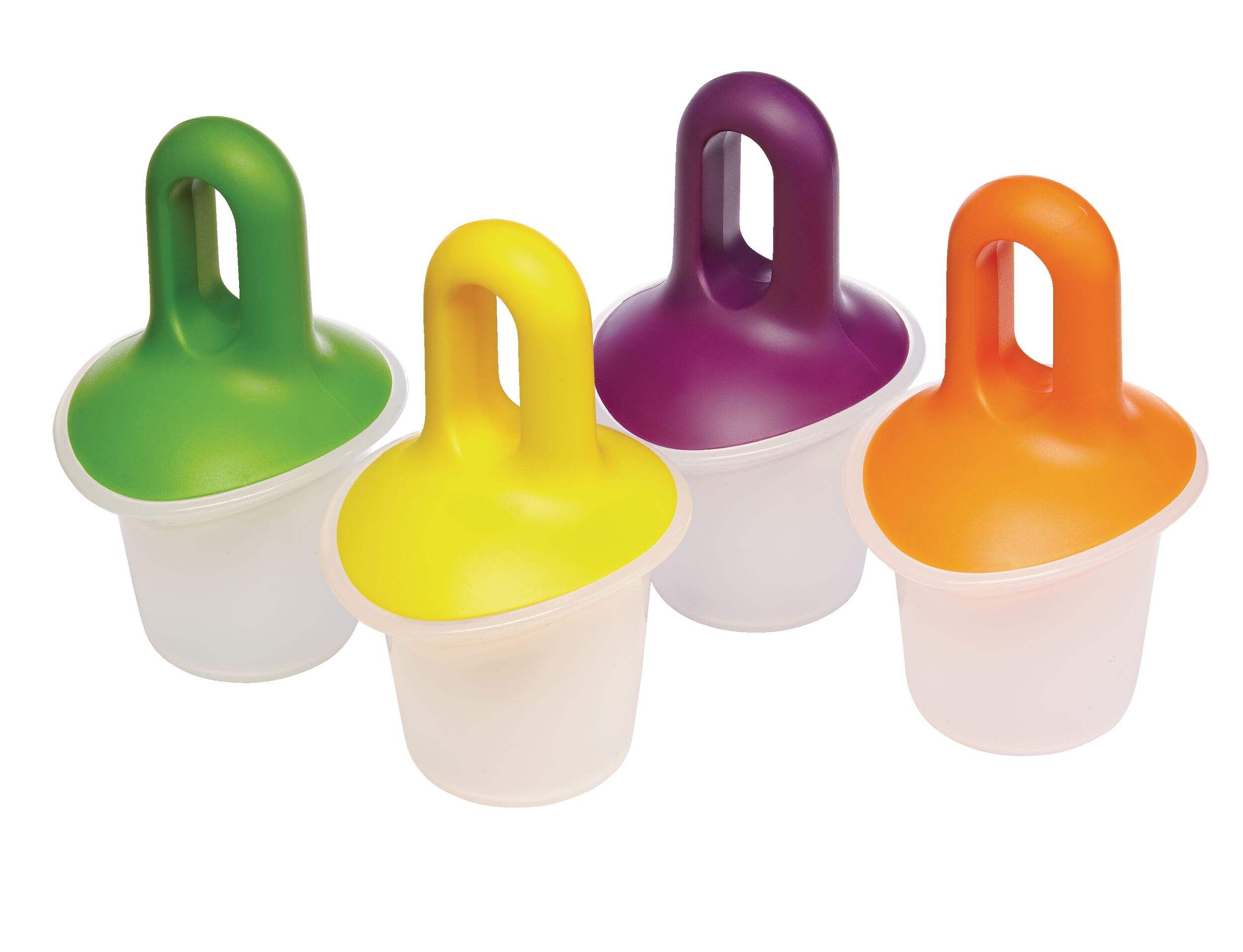 For Living Ice Pop Molds, 4-pcs, BPA Free Composite_or_Mixed