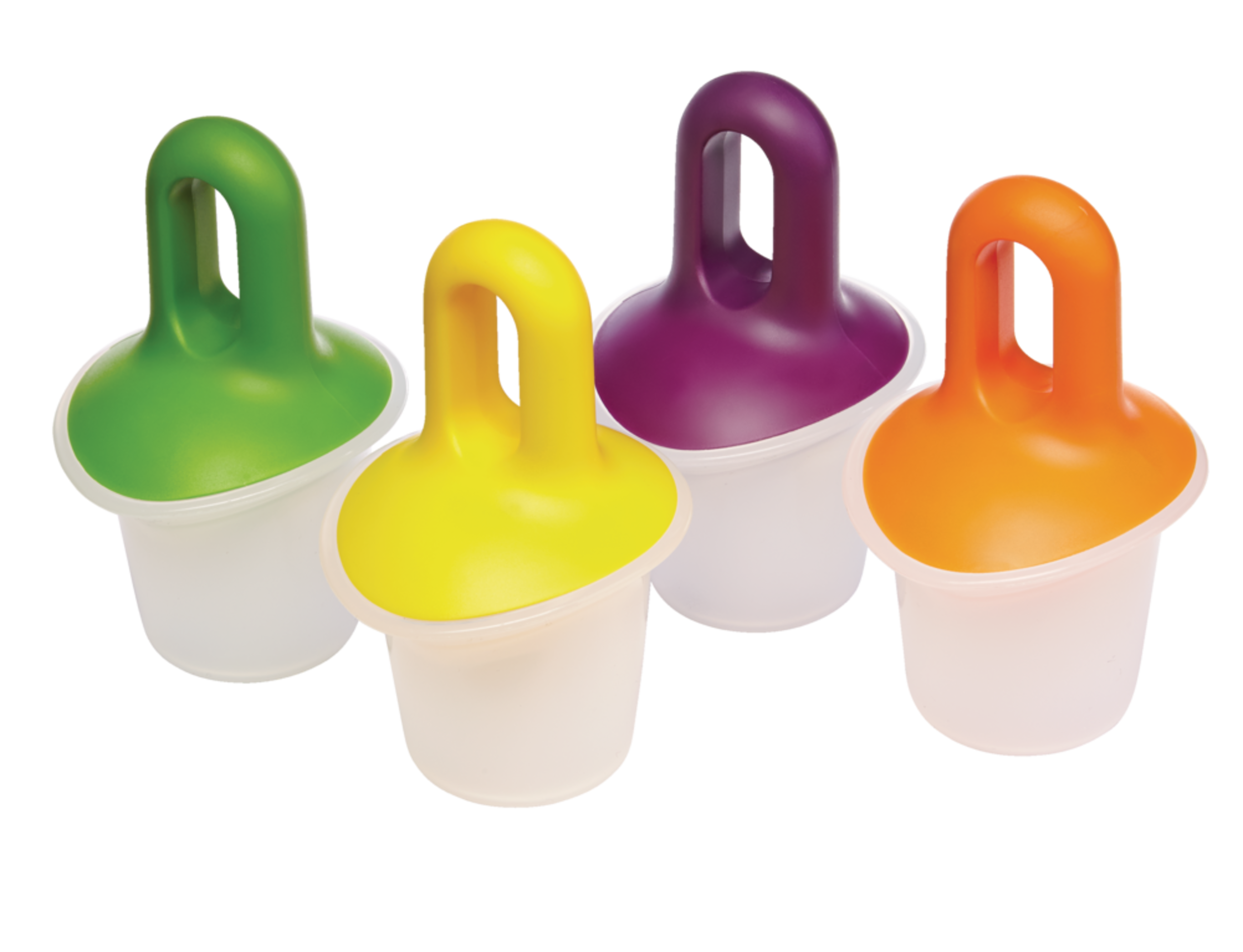 For Living Ice Pop Molds, 4-pcs, BPA Free Composite_or_Mixed