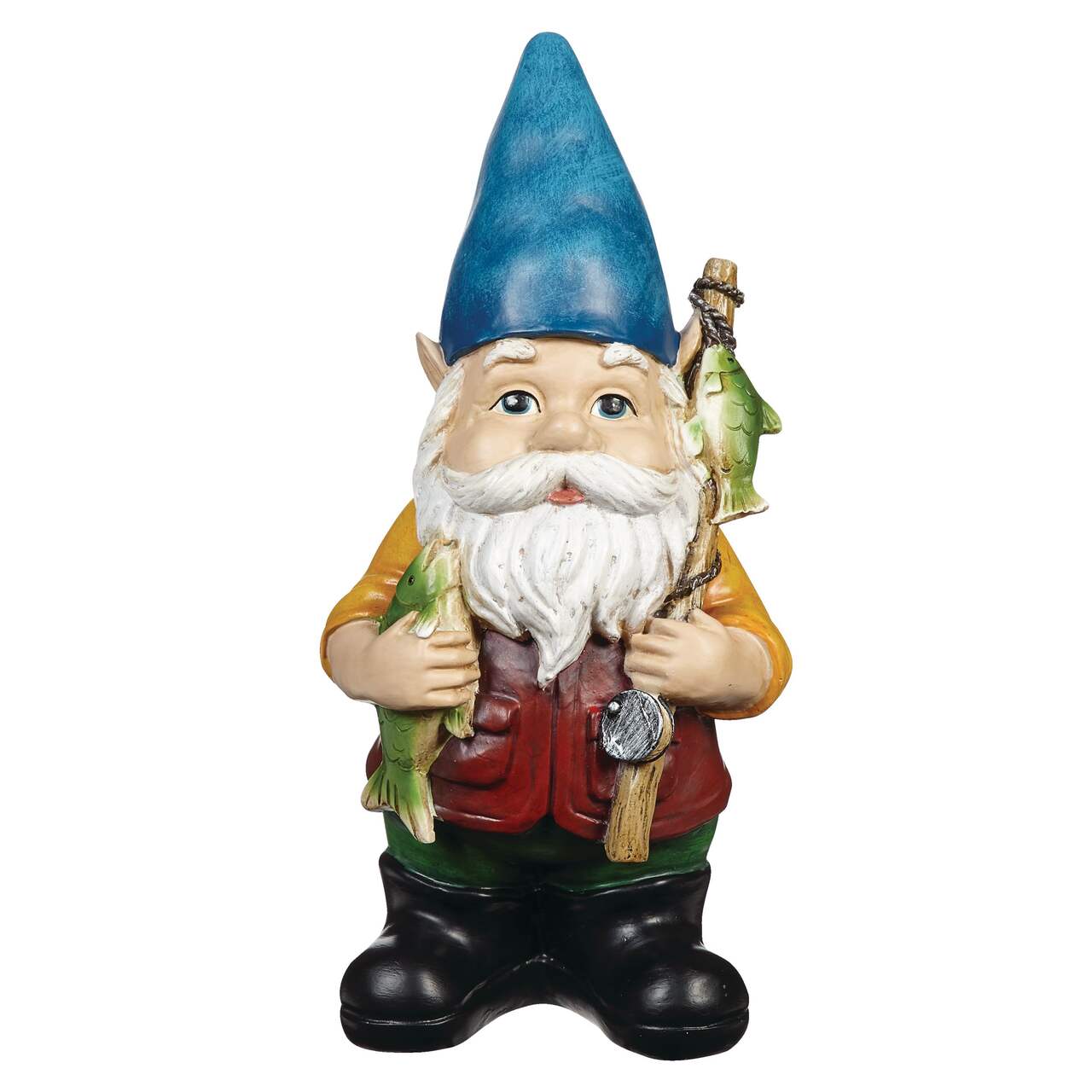 For Living Garden Gnome Lawn Ornament, 12-in, Assorted