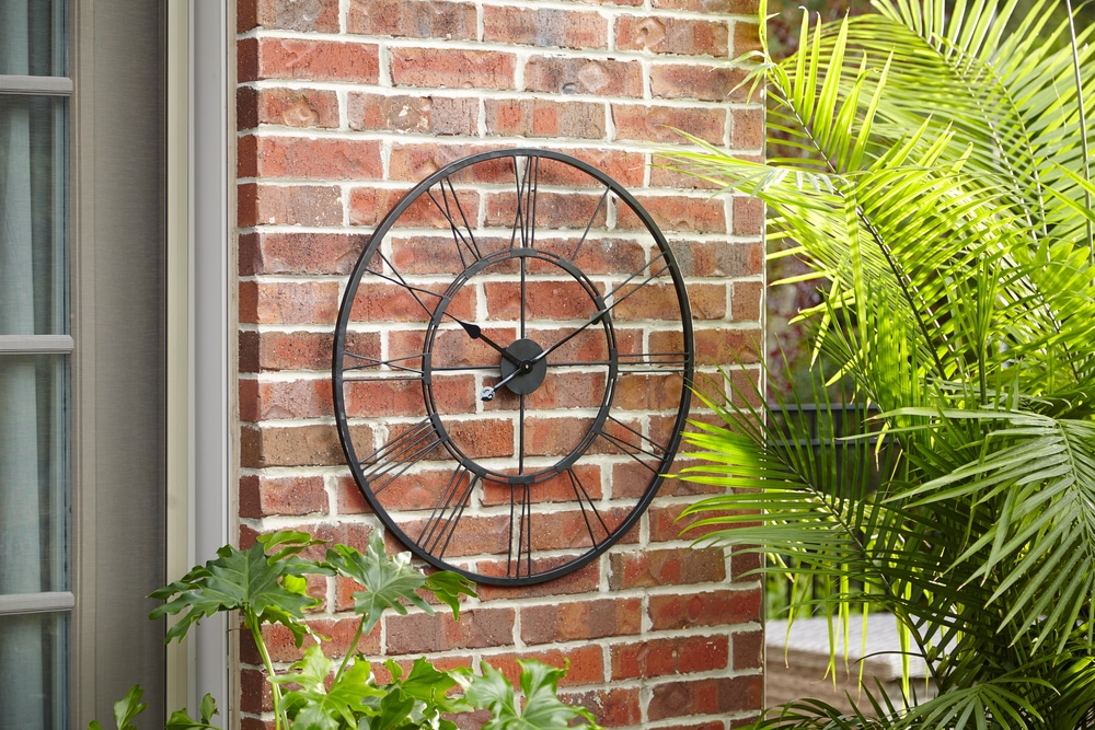CANVAS Metal Wall Clock Canadian Tire
