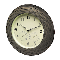 Wicker Clock