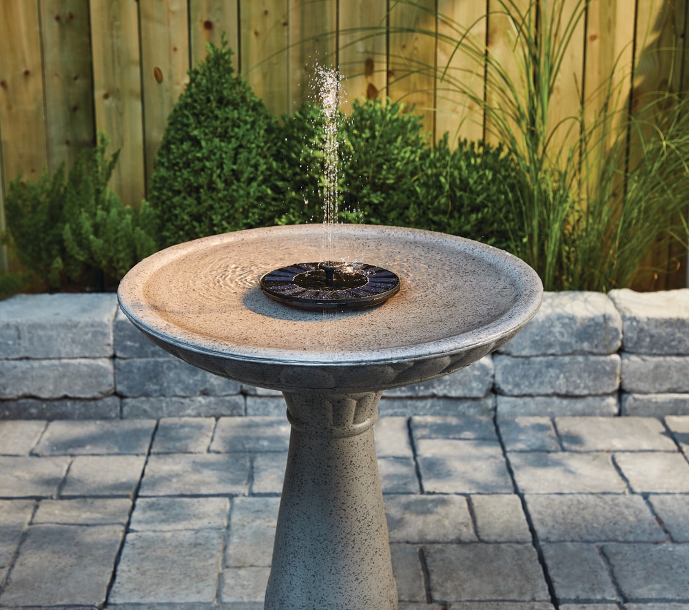 For Living SolarPowered Floating Fountain Canadian Tire