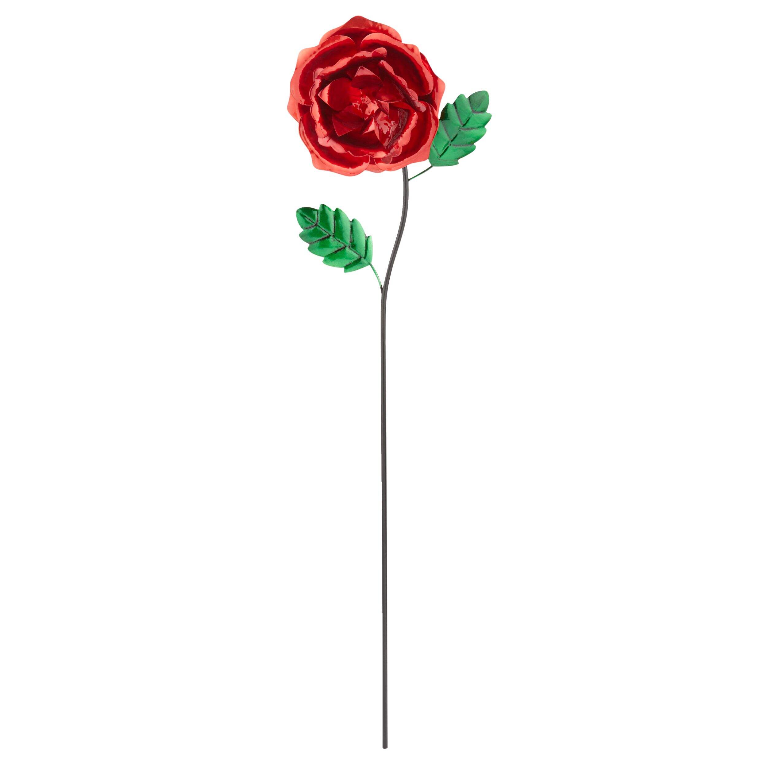 Piquet de jardin rose rebondissante For Living, 26 po, choix varié Front_Flat