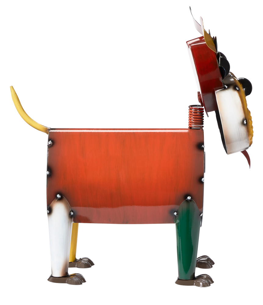 For Living Bobble Head Dog Statue & Lawn Ornament, 14.96in, Multi