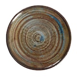 CANVAS Seashore Outdoor Hand Painted Dinner Plates, 1-pc Overhead_Flat