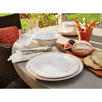 Assiettes à salade CANVAS Tuscany pour l'extérieur Composite_or_Mixed