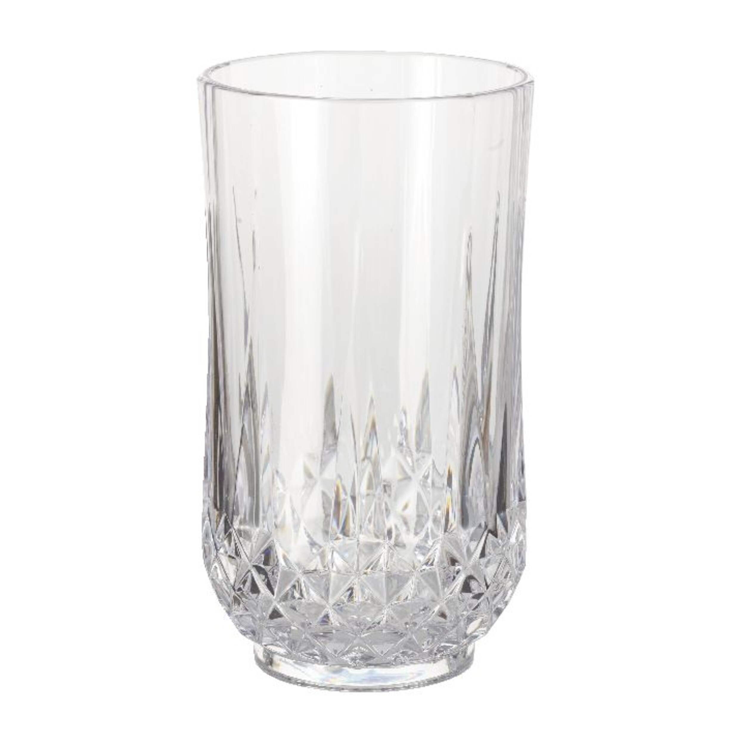 CANVAS Charlotte Tall Glasses, BPA Free, 1-pc Front_Elevated