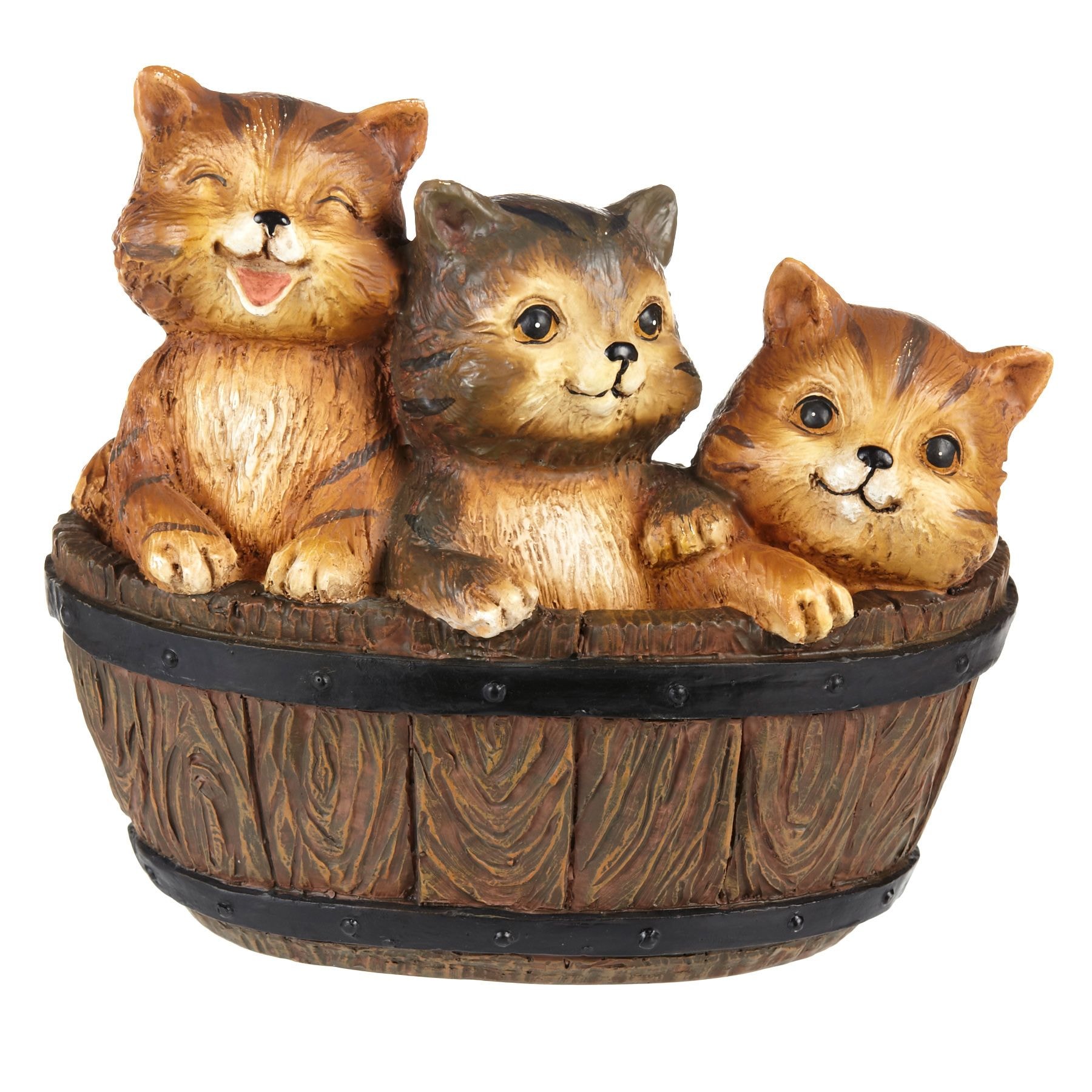 Cats in a Barrel Statue Canadian Tire