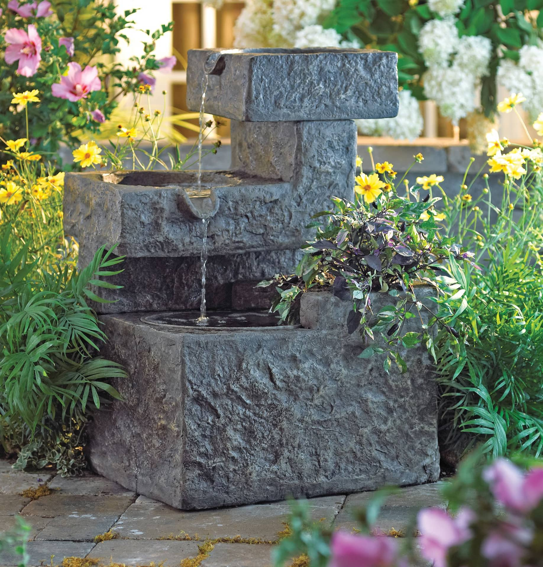 Tiered Fountain 