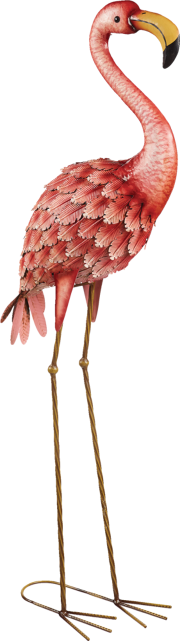 For Living Flamingo Garden Statue & Lawn Ornament, 41.73-in, Pink