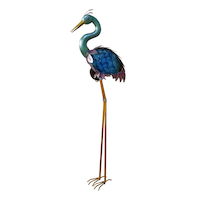 Lampes solaires sur piquet For Living, oiseau, 36,22 po, choix varié Front_Angled_Left