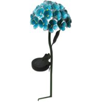 Lampes solaires sur piquet For Living, hydrangée, 24,02 po, choix varié Front_Flat