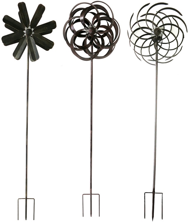 For Living Metal Wind Spinner, 72.05 in, Assorted Canadian Tire