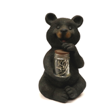 For Living Solar Animal Statue & Lawn Ornament with Jar, 11.81-in, Assorted Front_Flat