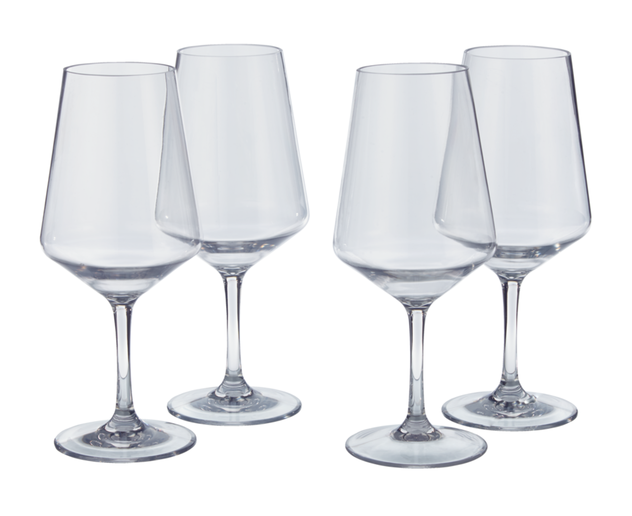 CANVAS Patio Stemmed Wine Glass Set, 580-ml, 4-pk Front_Flat