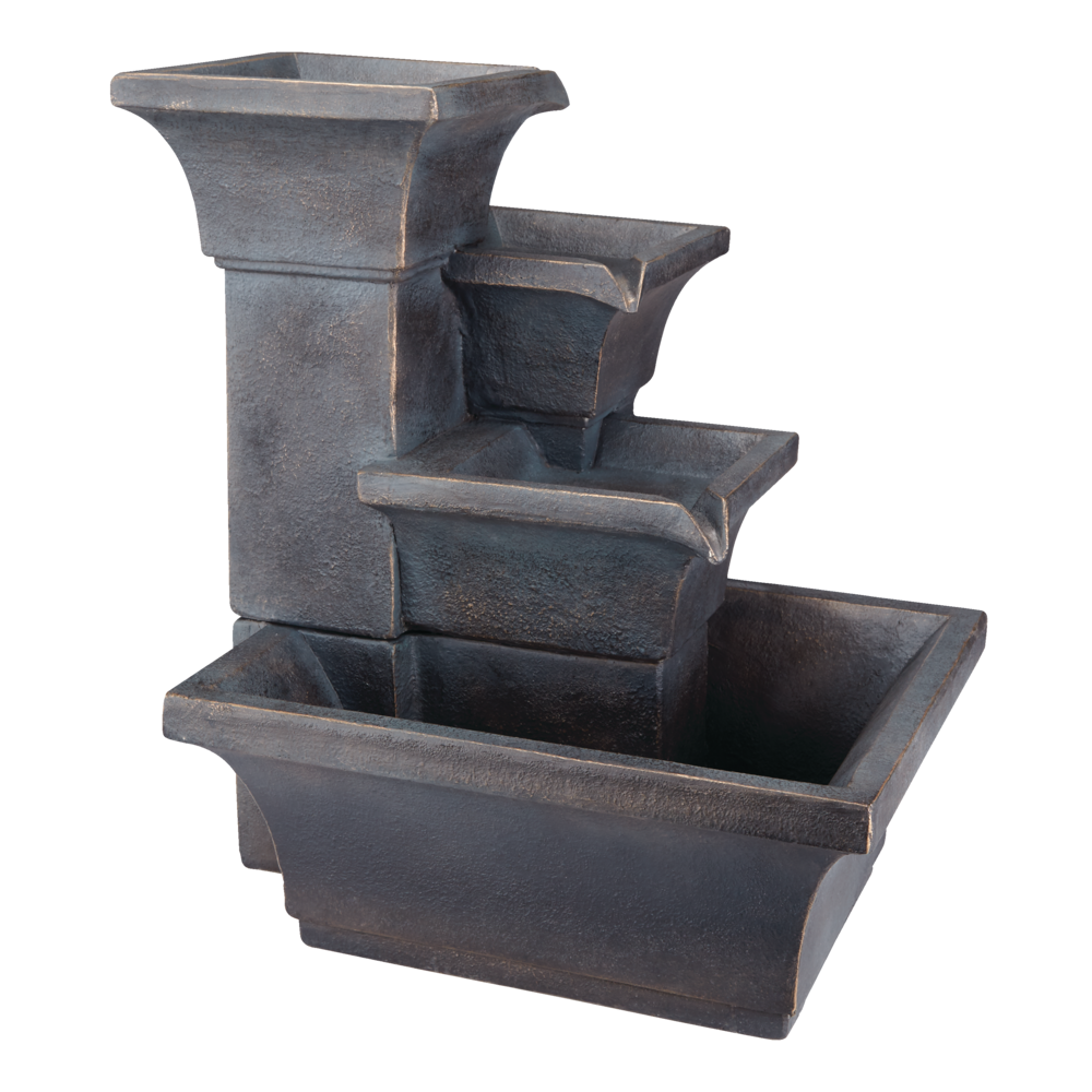 For Living Outdoor Fountain, Includes Pump, 33in Canadian Tire