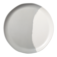 Plateau en fibres de bambou CANVAS, gris