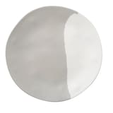 CANVAS Bamboo Fibre Dinner Plates, 1-pc, Grey Overhead_Flat