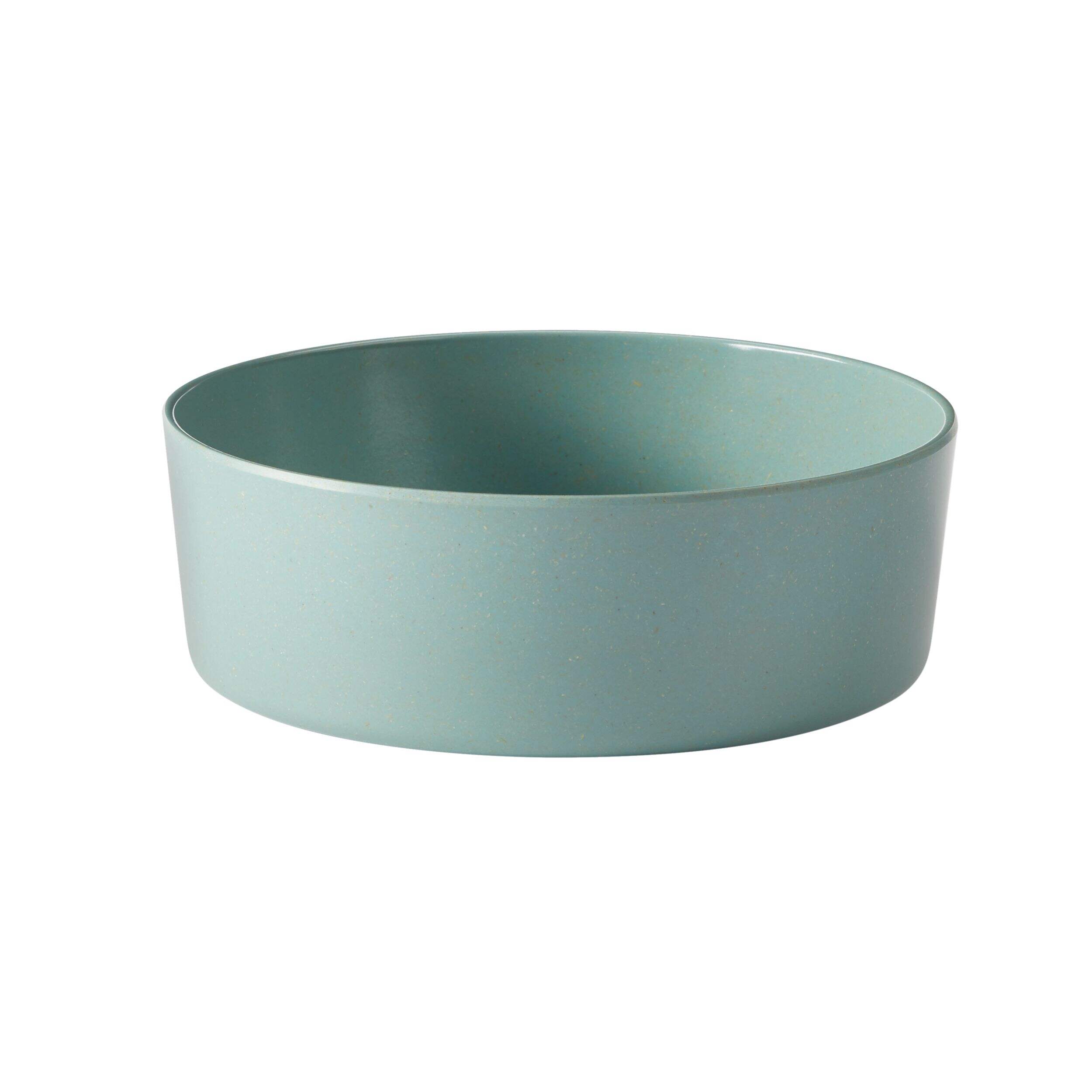 CANVAS Bamboo Fibre Stacking Bowl, Sea Green Front_Elevated