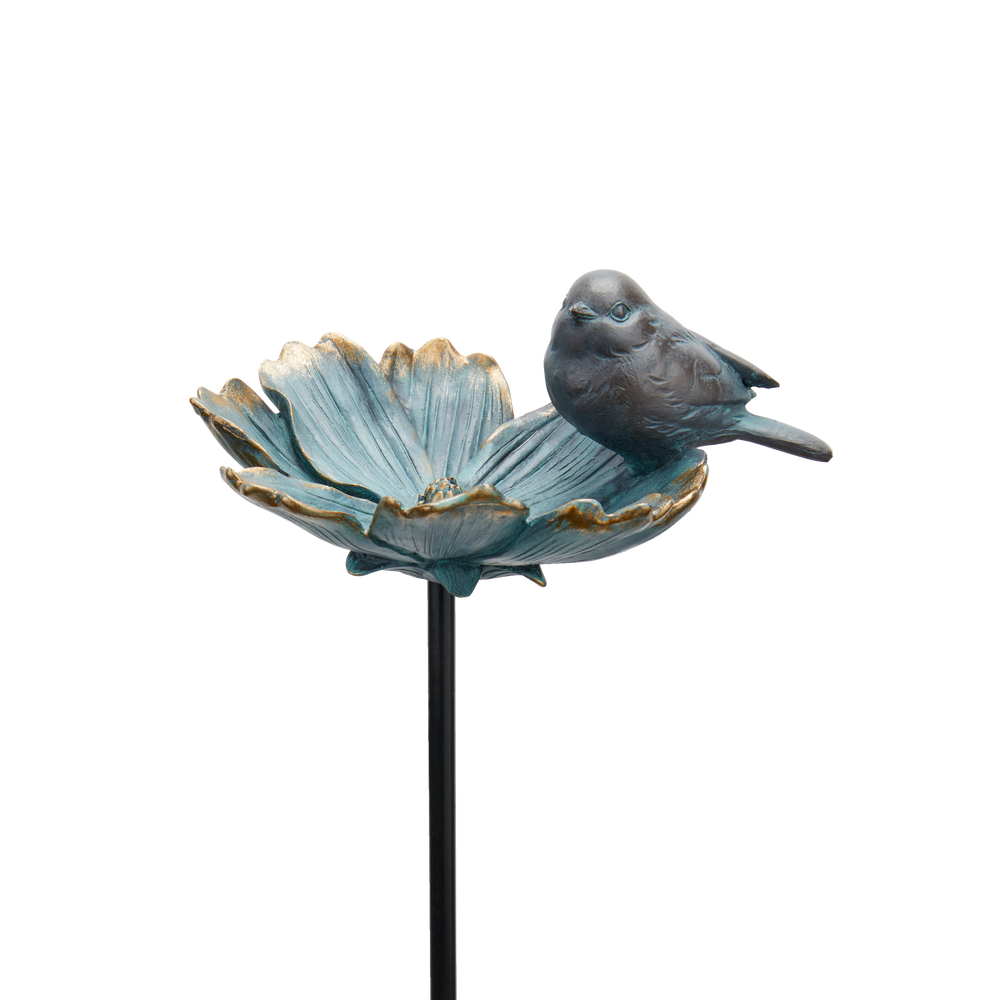 For Living Bird Bath Garden Stake, 35.24in Canadian Tire