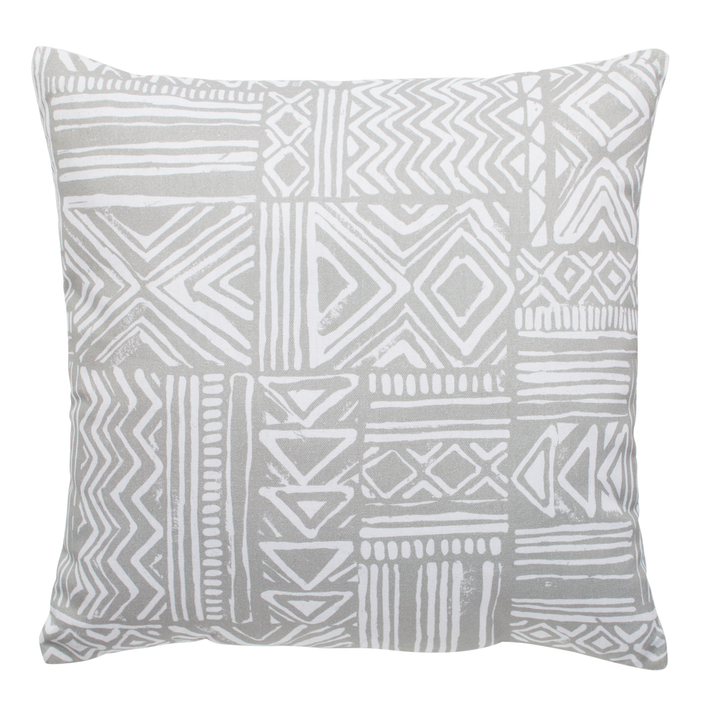 CANVAS Boho Geometric Toss Cushion/Throw Pillow, 18in x 18in