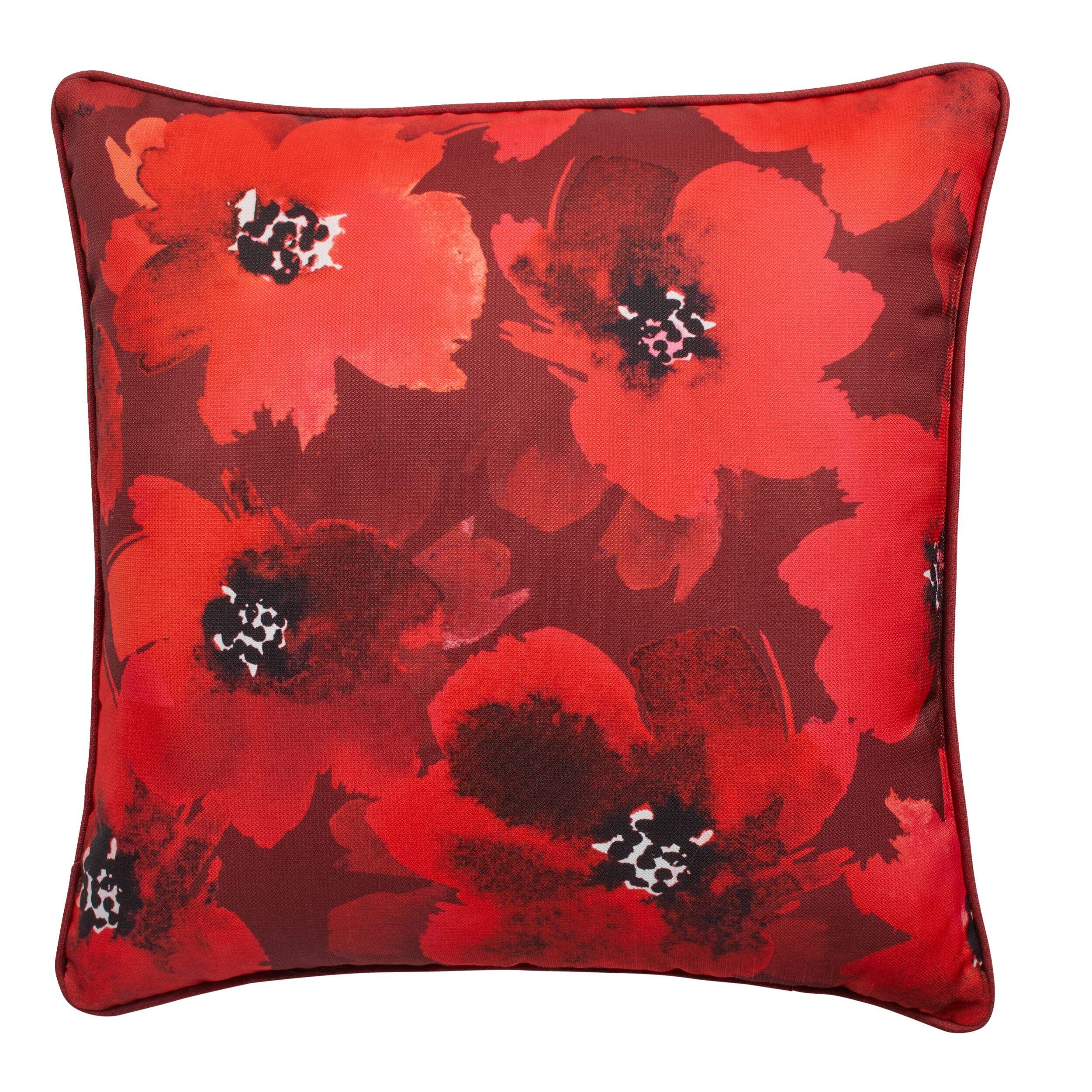 CANVAS Bloom Toss Cushion/Throw Pillow, 18-in x 18-in Front_Flat