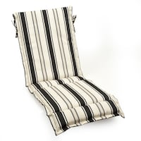 Douton Onyx Collection Sling Buddy Chair Cushion Front_Angled_Right