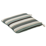 Tuscany Stripe Spa Collection Patio Seat Pad