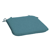 Coussin de siège hydrofuge CANVAS, bleu Front_Angled_Right