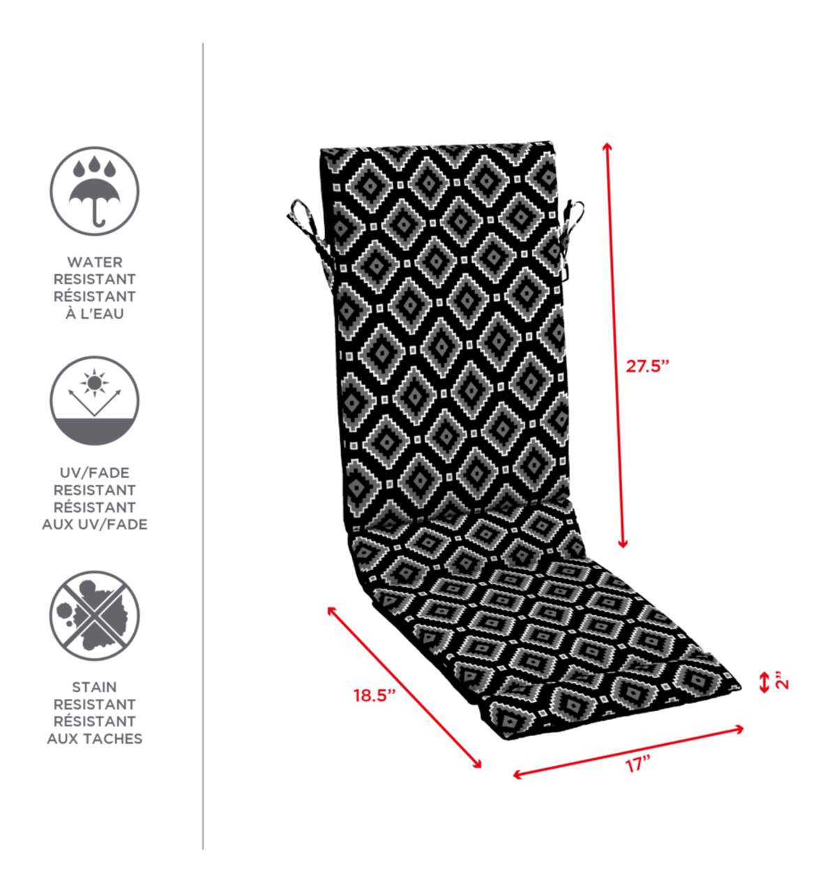 Canadian tire cheap chaise lounge cushions
