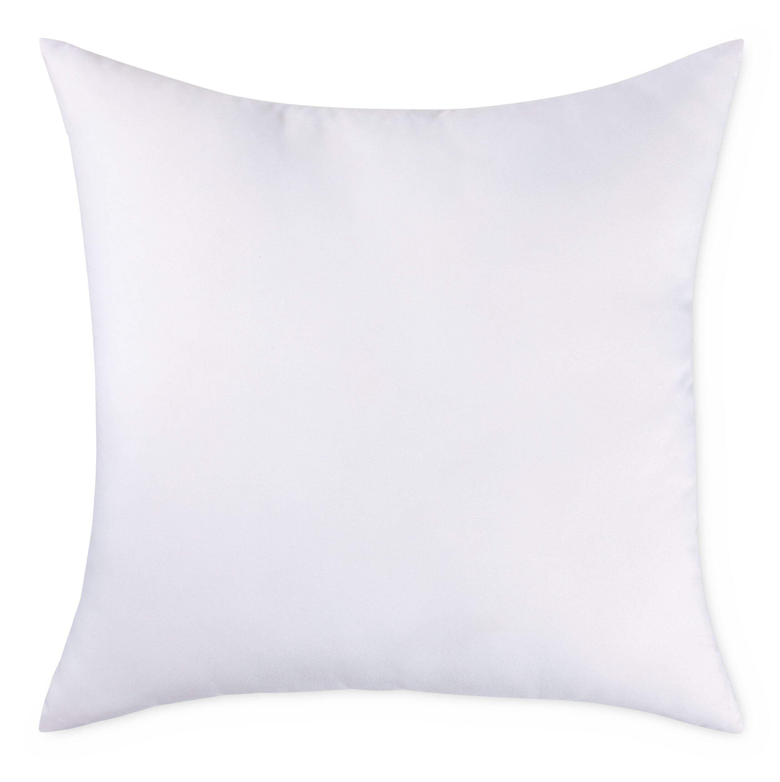 CANVAS Toss Cushion Insert, 18-in x 18-in, Polyester, White Front_Flat