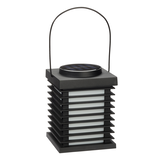 For Living Outdoor Solar Powered LED Mini Square Lantern Front_Angled_Right