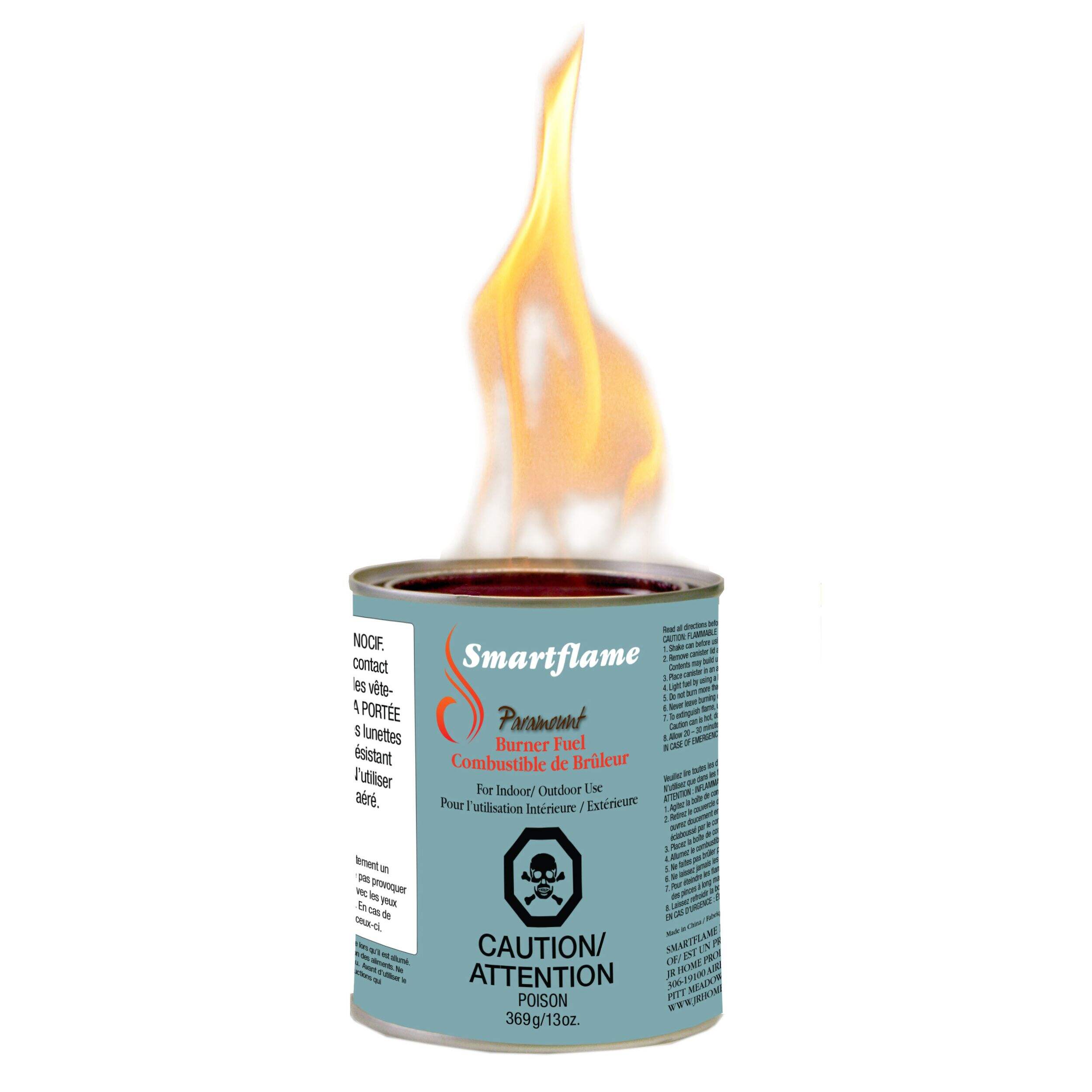 Combustible pour brûleur de jardin Paramount Smartflame, citronnelle Front_Elevated