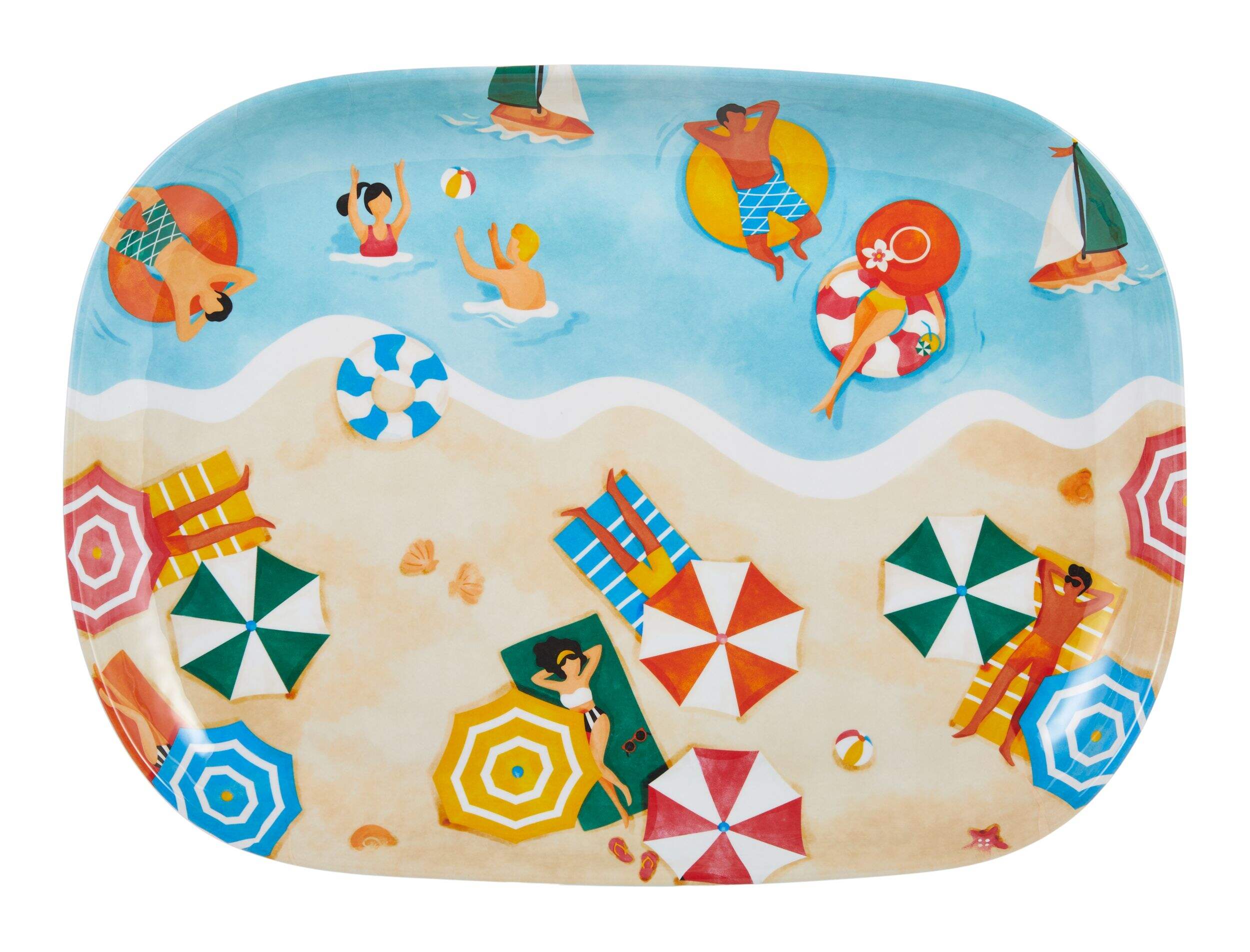 Plat de service d’été For Living Bright Beach Front_Flat