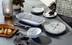 CANVAS Faux Marble Dinner Plates, 1-pc Overhead_Plunge