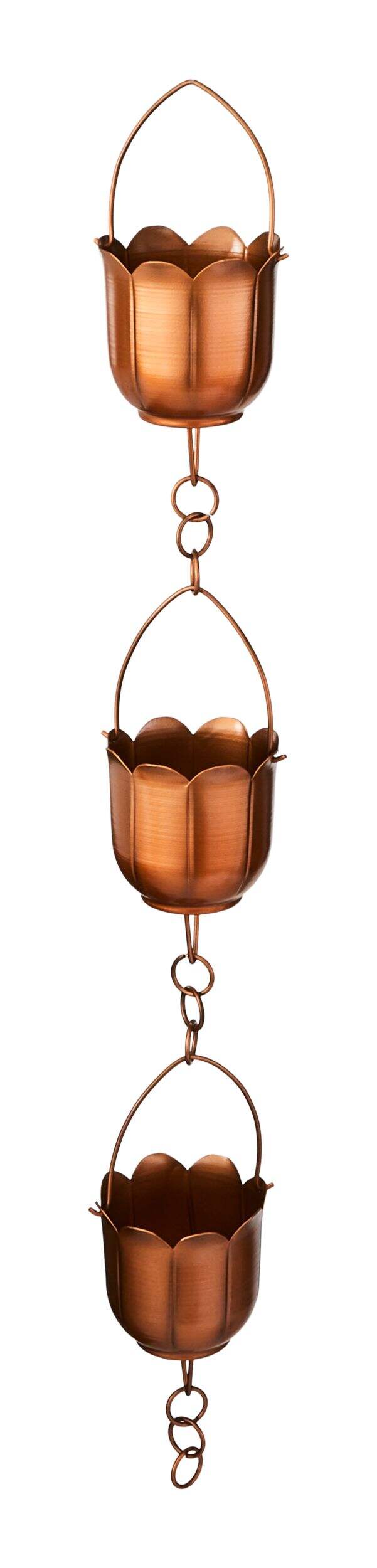 For Living Tulip Rain Chain Front_Flat