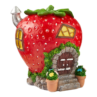 For Living Fruit Garden House, Assorted, Resin Front_Three_Fourths_Angled_Right