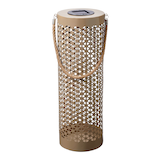 Lanterne à DEL solaire CANVAS Sage blanc chaud, plastique Front_Three_Fourths_Angled_Left