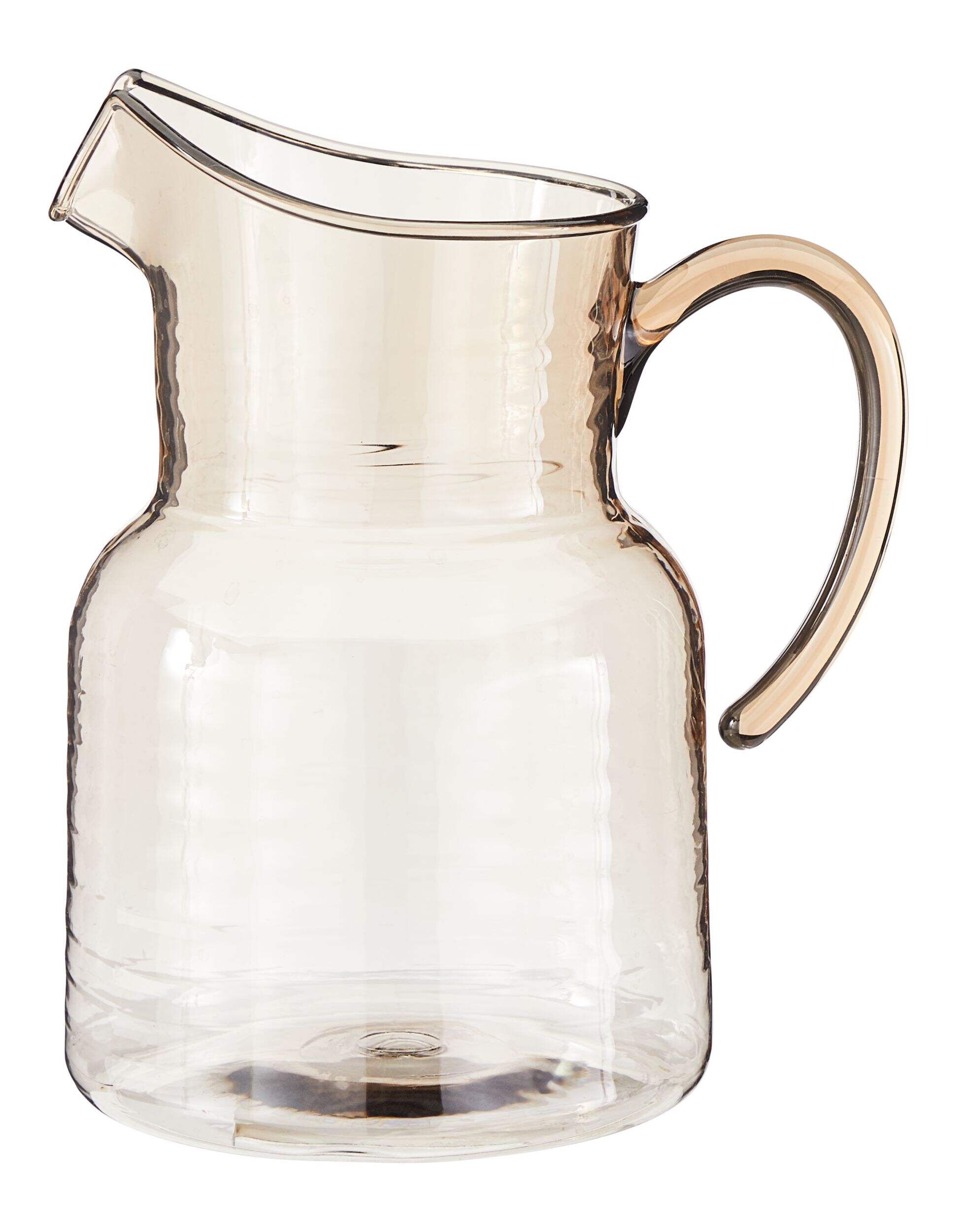CANVAS Twilight Pitcher, 2.89 L BPA-Free Plastic, Smoke, 9.37-in Front_Elevated